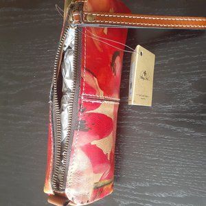 (NWT) Patricia Nash Leather Wristlet